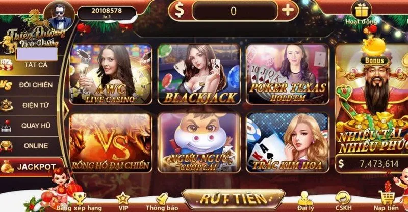 Live casino tdtc thu hút đông đảo người chơi toàn quốc